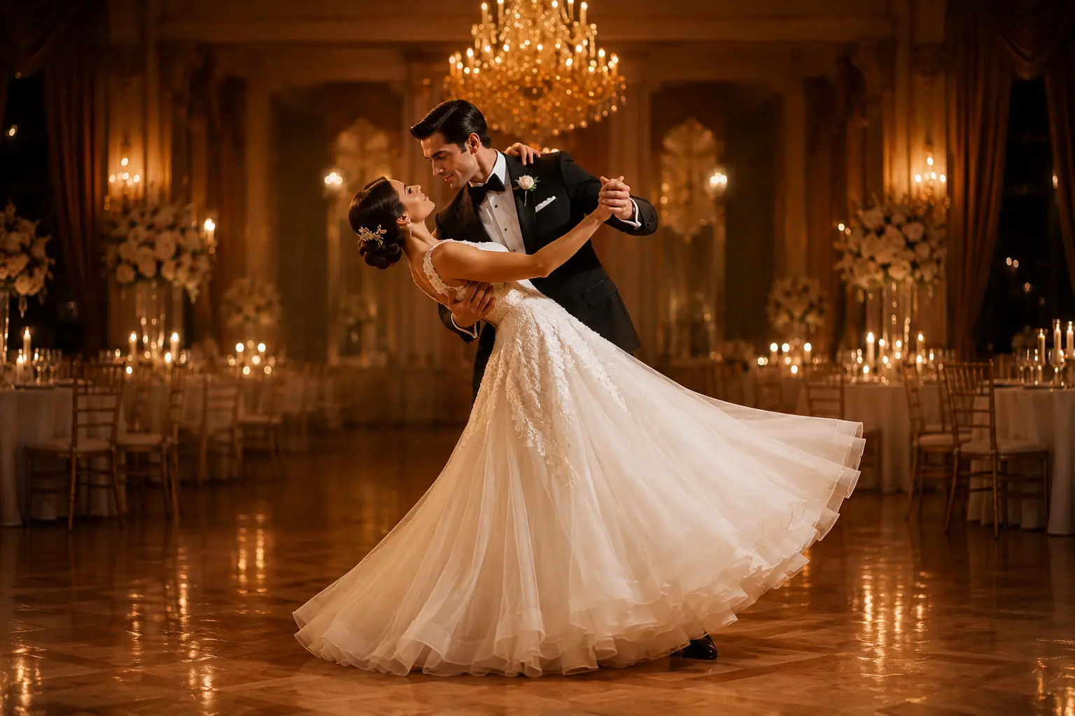 Wedding dance lessons for couples at DanceTones Studios